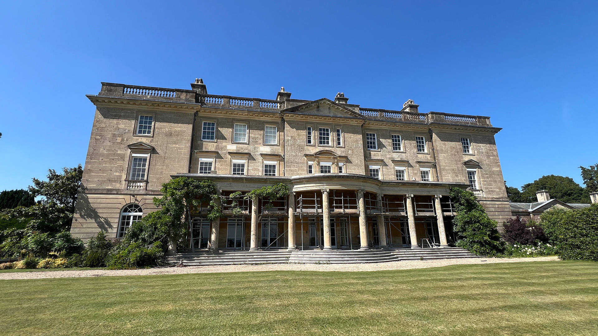 Exbury House, New Forest National Park, Hampshire conservation repairs